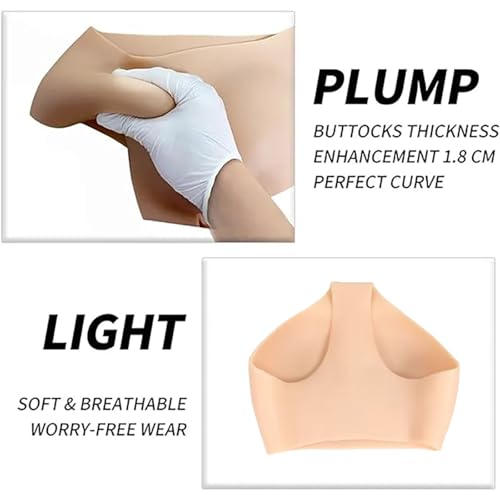 Silicone Butt Panty Sissy Butt Lift Underwear Butt Shaper Control Shorts for Cosplay Crossdressing Apparel4