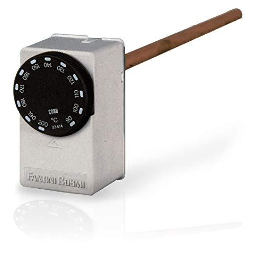C08B Termostati A Immersione Con Gambo A Bimetallo Per Impianti Di Riscaldamento, Bagni, Forni Di Essiccazione 90 ÷ 200 °C
