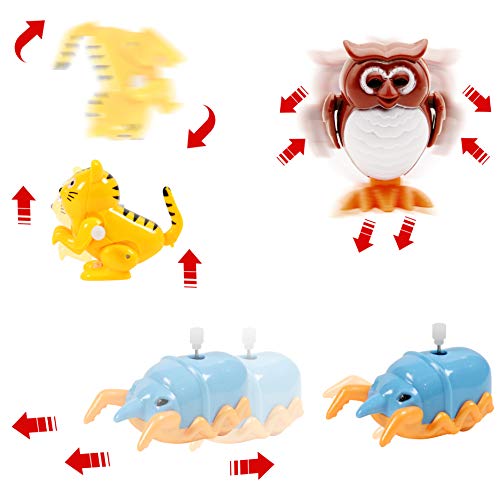 Nunkitoy Wind Up Toy,16 Pack Assorted Clockwork Toy Set(Contents And Color May Vary), Wind Up Animal Party Favors Toy Great Gift For Boys Girls Kids Toddlers #TOP5