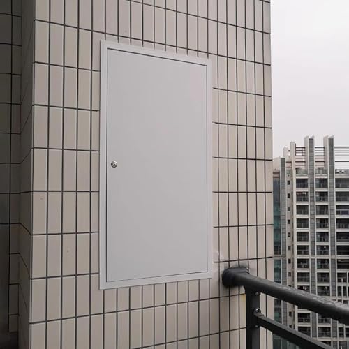 Panel de acceso de aluminio con marco invisible para techos y cubiertas externas 50x80 2