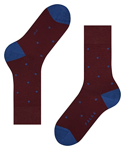 Image of FALKE Men's Dot Socks, Breathable, Crew, Casual or Dress, Polka Dots, 1 Pair