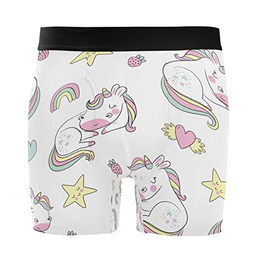 Bóxer para hombre de unicornio ideal para el gimnasio y el descanso diario