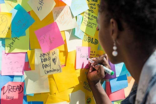 Image of Amazon Brand - Umi Sticky Notes 3 x 5 Inch Pad 4 Colors (400 Sheets)