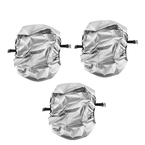 Xnuiasqe 3 fundas de asiento para silla de ruedas eléctricas, impermeables, elásticas, impermeables, para movilidad