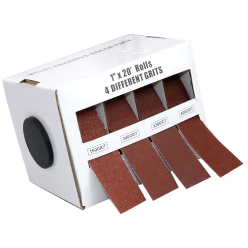Rouleau de tissu émeri pour guitare, bande de ponçage et polissage multi-grains