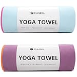 Eunzel Hot Yoga Towel Non-Slip Yoga Mat Towel Ultra-Absorbent Microfiber Towel for Hot Yoga, Pilates，Bikram and Workout 26.5"x 72"