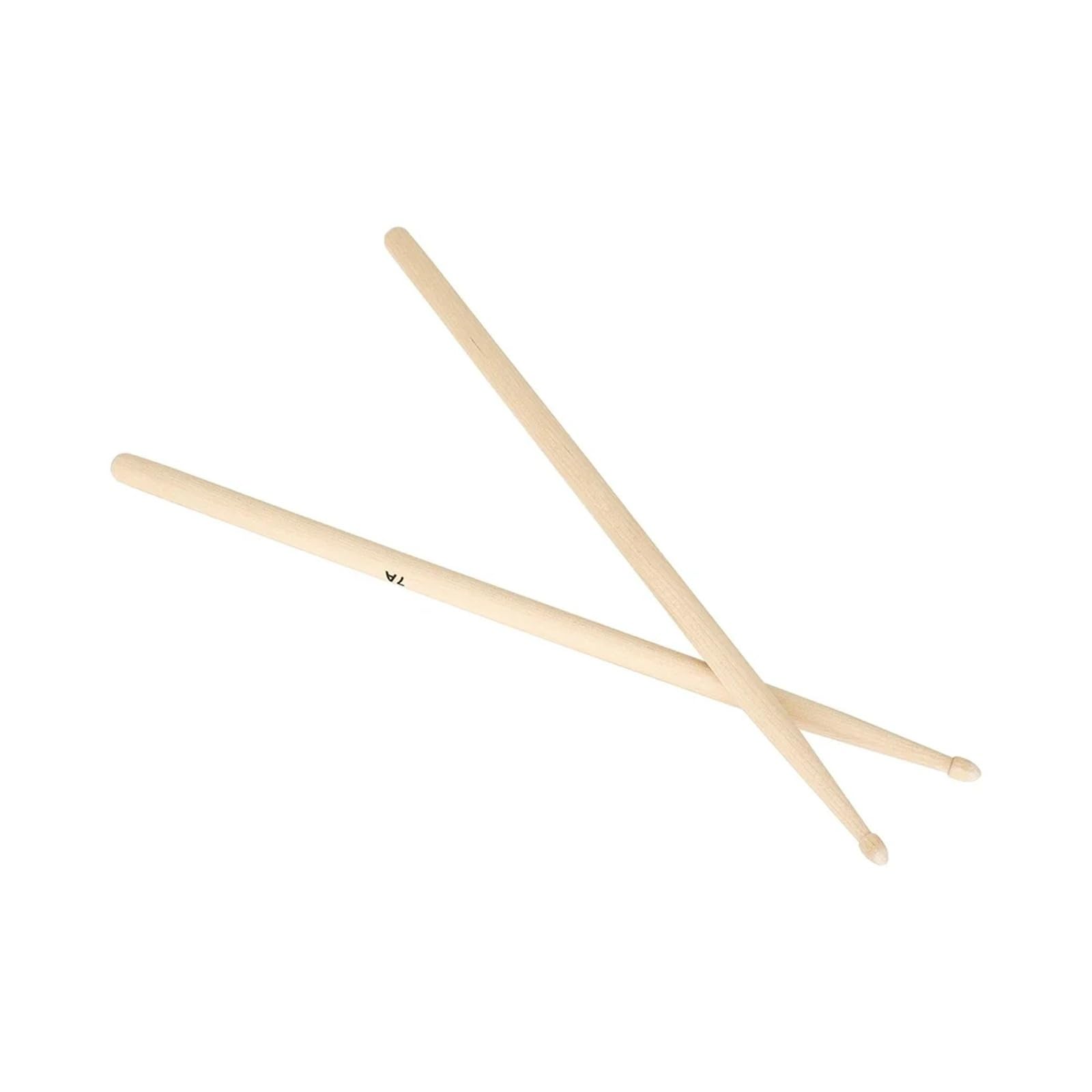 12 pares de baquetas 7A, accesorios de percusión de madera profesionales for bateristas
