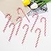 Imagen de DAHI 32 Piezas Bastones Caramelo de Navidad Candy Cane Decoraciones para Árbol de Navidad Colgante Chuches Original -Rojo y Blanco