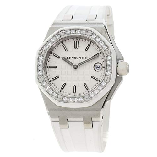 [オーデマ・ピゲ]ロイヤルオーク オフショア 37mm 67540SK.ZZ.A010CA.01 腕時計 ステンレススチール/ラバー/ダイヤモンド レディース (中古)