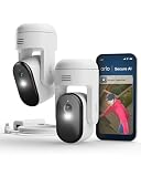Arlo Essential 3 HD Pan-Tilt-Zoom Telecamera di sicurezza per esterni con