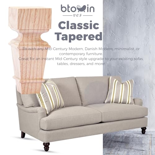 Patas de madera para muebles ideales para renovar el sofá o armario del salón 8
