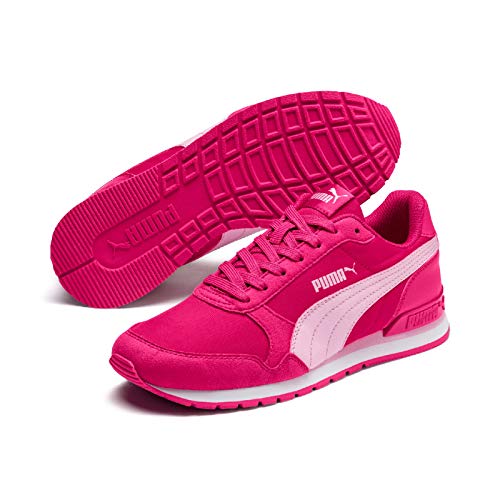 Tênis, Puma, St Runner V2 Nl Jr, Rosa/ Branco, 35, Meninas