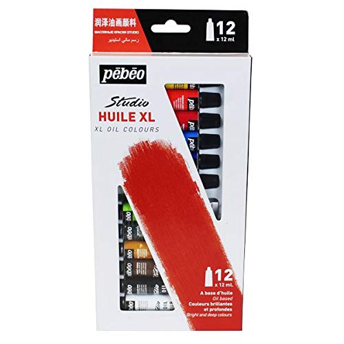 Farby olejne Studio Huile XL 12 kolorów Cover