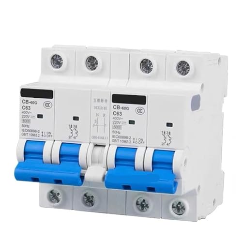 Disjoncteur de transfert manuel CC 60G MCB 25A pour inverseur de source électrique