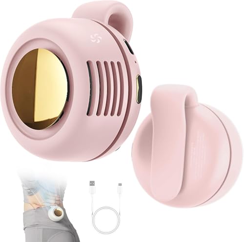 Mini ventilador recargable con clip de diseño compacto y silencioso 2