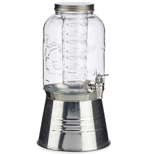 Caraffa con rubinetto supporto refrigeratore porta ghiaccio contenitore da 3,8