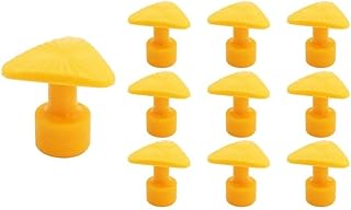 Ausbeulwerkzeug Set mit 10 Klebelaschen für Fahrzeug Dellen Reparatur Kompatibel mit Slide und T Hammer zum Entfernen von Vertiefungen ohne Lackschäden (klein)