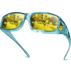 Night Vision (Yellow Lens/Transparent Blue Frame)