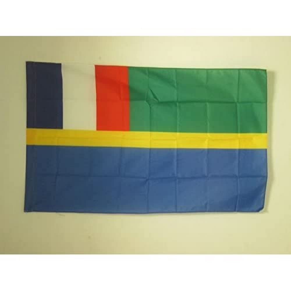 AZ FLAG - French Gabon 1959-1960 Flag - 3x5 Ft - historic Gabonese Banner with Sleeve - 100% Polyester - Fade Resistant - Vivid Colors - 3' x 5' Feet - 150x90 Cm