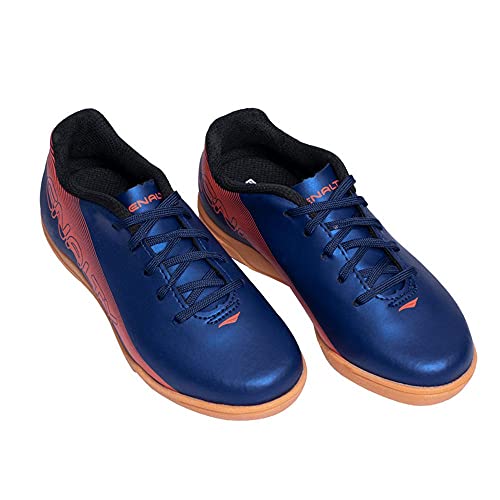 Calcado Futsal Bravo Kids Xx Penalty Marinho/Coral
