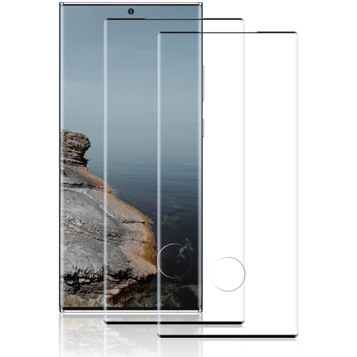 Beukei Protector de Pantalla Compatible con Samsung Galaxy Note 20 Ultra, 2 Piezas Vidrio Templado,[Antihuellas][Dureza 9H][Antiarañazos][Sin Burbujas] Screen Protector