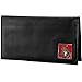 NHL Siskiyou Sports Fan Shop Ottawa Senators Deluxe Leather Checkbook Cover One Size Black