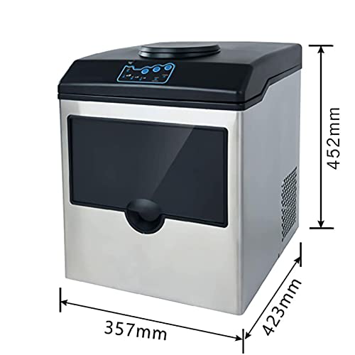 Fabricadora de hielo 2 en 1 con dispensador de agua miniatura 5
