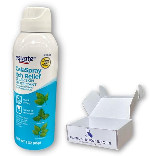 FUSION SHOP STORE Smart choices, meaningful life! CalaSpray Anti Itch Clear Skin Protectant 3 oz, 1-Pack