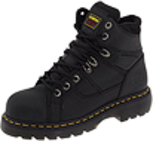 Dr. Martens, Men's Ironbridge Steel Toe Heavy Industry Boots, Black, 12 M US