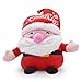 Mignon Père ​Noël en Peluche, Décoration de Noël Peluche Pere Noel Sapin de Noel Bonhomme de Neige pour Jardin Dollhouse DIY Kit Décor, Enfant Noël Cadeau 23cm