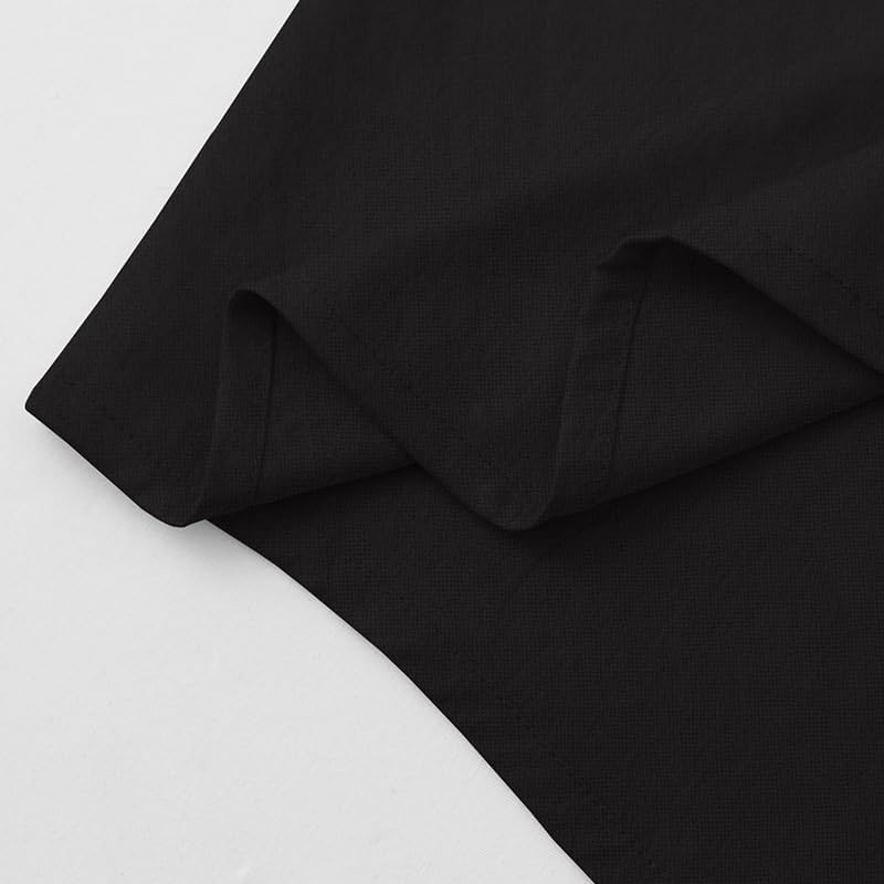 Men's Cotton-Linen Shirt - Long Sleeve Button-Up Hooded Shirt with Pockets Casual Wear for Vacations Daily Use - Image 5