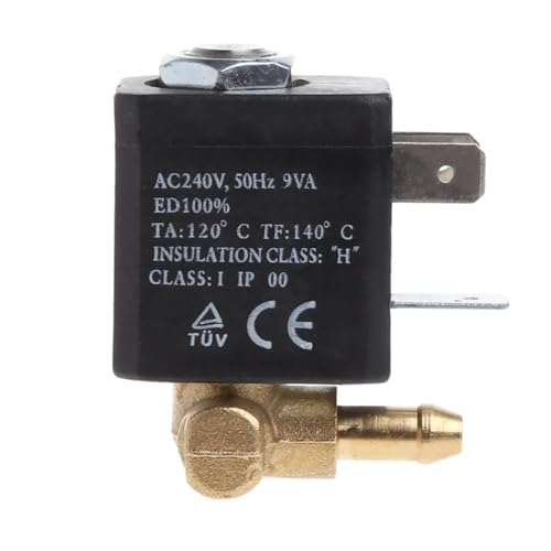 Válvula solenoide de latón de alta resistencia para control de vapor a 230V CA 4