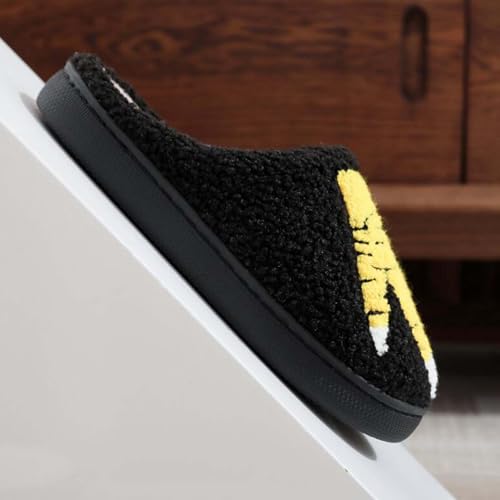 Womens Mens Slippers with Retro Memory Foam, Adorable and Cozy Animal Slippers, Fluffy Plush Indoor Winter Footwear4