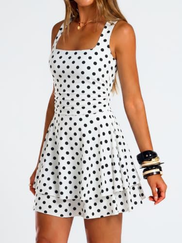 Image of Trendy Queen Women Mini Summer Party Homecoming Beach Vacation Sun Dresses