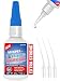 ALECPEA 3D Printer Glue for PLA, PETG, ABS & Resin Models - Fast Curing Liquid Adhesive for Assembling & Repairing 3D Prints - Clear Bond with 3 Precision Applicators for DIY Kits - 30g