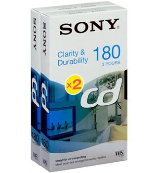 Sony E 180 CD Video cassette - Confezione da 2