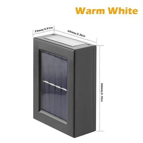 Outdoor Solar Led Deck Light Path Garden Patio Pathway Stairs Step Fence Lamp #TOP3