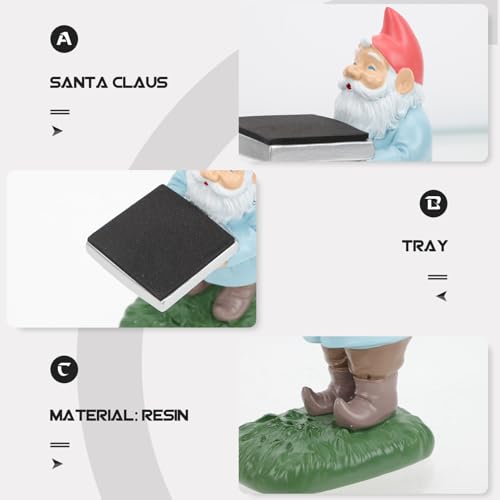 Support pour montres et bijoux contre le désordre : statue nain chic