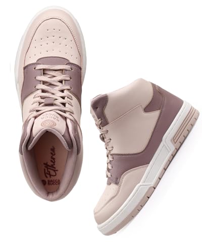 Image of Bacca Bucci ETHEREA Women's Pop High-Top Sneakers Style That Pops-Bold Colors, Fierce Comfort, Summer-Ready Looks