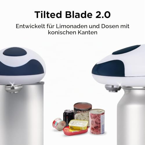 Foto von Kitchen Mama Elektrischer Dosenöffner Auto 2.0, Marineblau