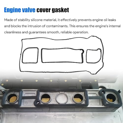 Image of Valve Cover Gasket Set Fit for Ford Escape Focus Ranger Transit for Mazda 3 5 6 B2300 CX-7 MX-5 for Tribute Mercury Mariner Milan 2.0 2.3 2.5L 2004 2005 2006-2020# VS50639R1 VS50639R-1