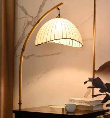 Lampadaire LED variable bohème rétro avec base en marbre stable - 2