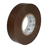 T.R.U. EL-766AW Brown General Purpose Electrical Tape 3/4