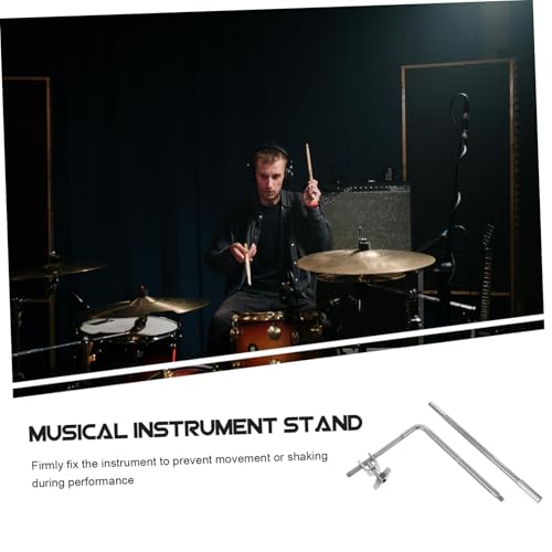 ibasenice Loud Bell Drum Mount Arm Jazz Cowbell Clamp Drum Mounting Clamp Cowbell Holder miniatura 5