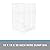 SSWBasics White Wire Dump Bin - 18" X 18" X 30"
