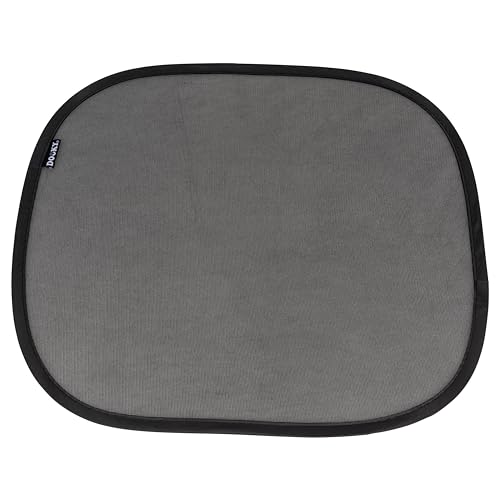 Static Car Sunshade 2pcs, Black - Image 2