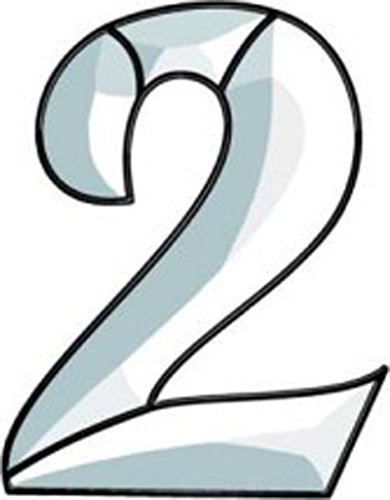 Stained Glass Supplies Beveled Number 2 Cluster