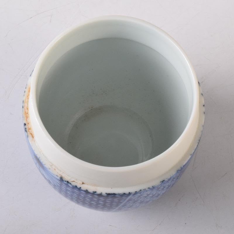 茶道具 陶楽造 染付 花文 棗 共箱 V 7841 - FIRAWASPORT.COM