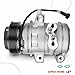 A-Premium Air Conditioner AC Compressor with Clutch Compatible with Ford Focus 2.0L 2008-2011, Transit Connect 2.0L 2010-2013, with DKS-17DS Compressor