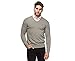 Polo Ralph Lauren Mens Pima Cotton V-Neck Sweater (Grey , L)
